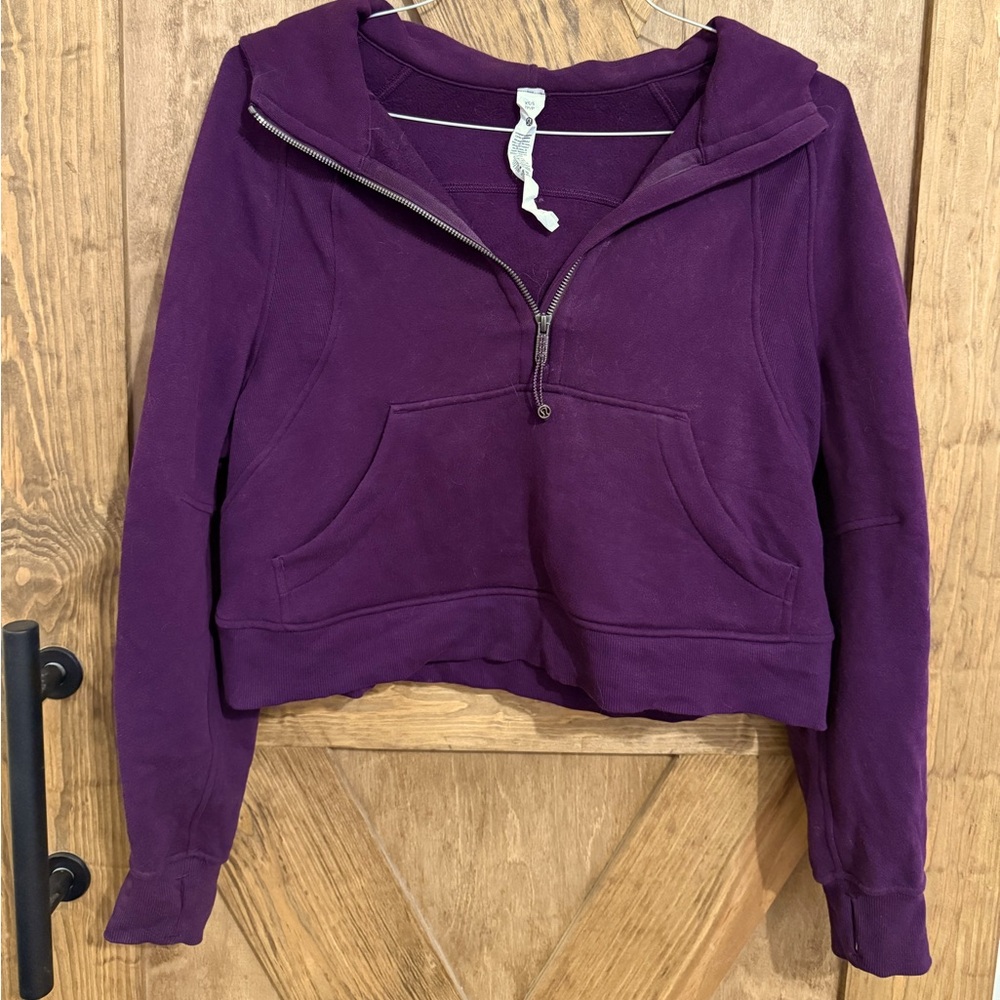 Lululemon scuba oversized half zip hoodie